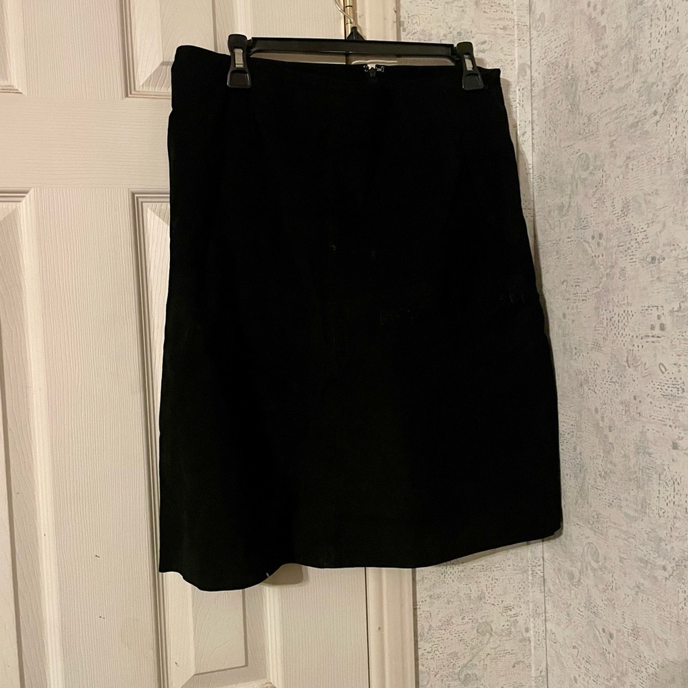 Leather skirt